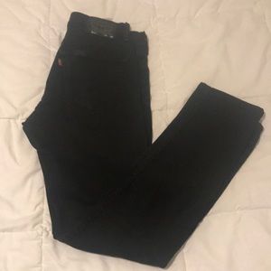 Black Wash Men's Levi 513 Jeans 31x32.